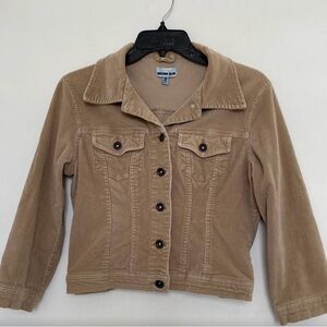 Vintage Anchor Blue women’s corduroy jacket